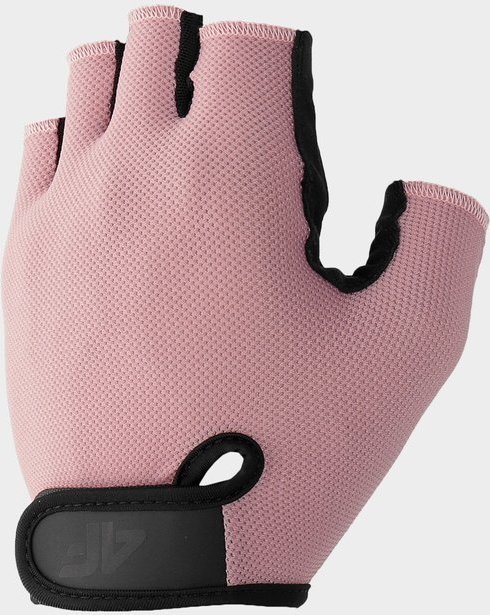 4f Rękawiczki rowerowe damskie U058 jasny róż 4FSS23AFGLU058 56S r. L