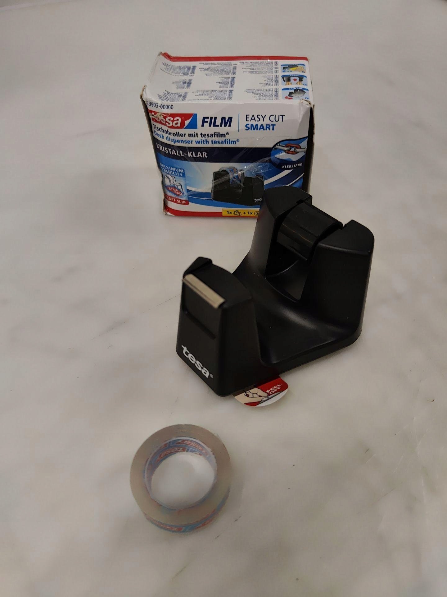 Tesa tesafilm Tischabroller Smart + Eco & Clear 2 Rollen