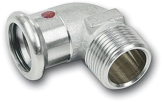 Kolano SANHA-THERM C-Stahl 90° przejścowe d42x1 1/2 GZSANHA