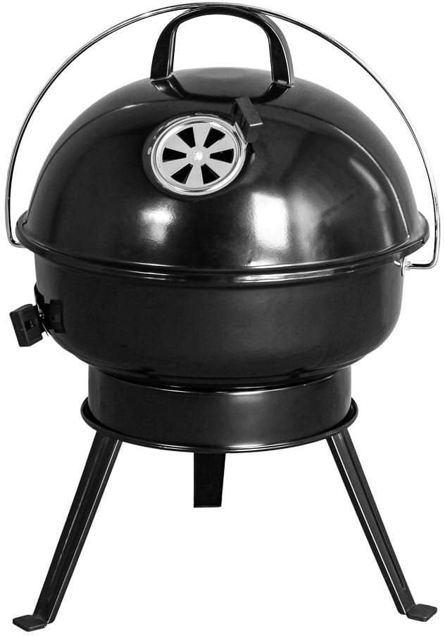 GRILL WĘGLOWY MIR2014 PRZENOŚNY Z POKRYWĄ