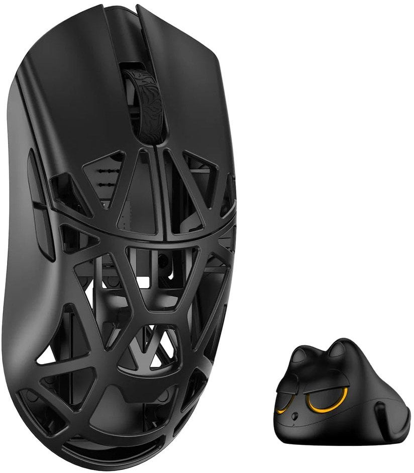 Mysz WLMouse Beast X Mini Pro Solid Sides Gaming Maus, Omron Optical Switches - czarny