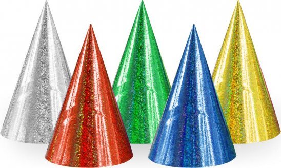 GoDan Czapeczki holograficzne 100szt