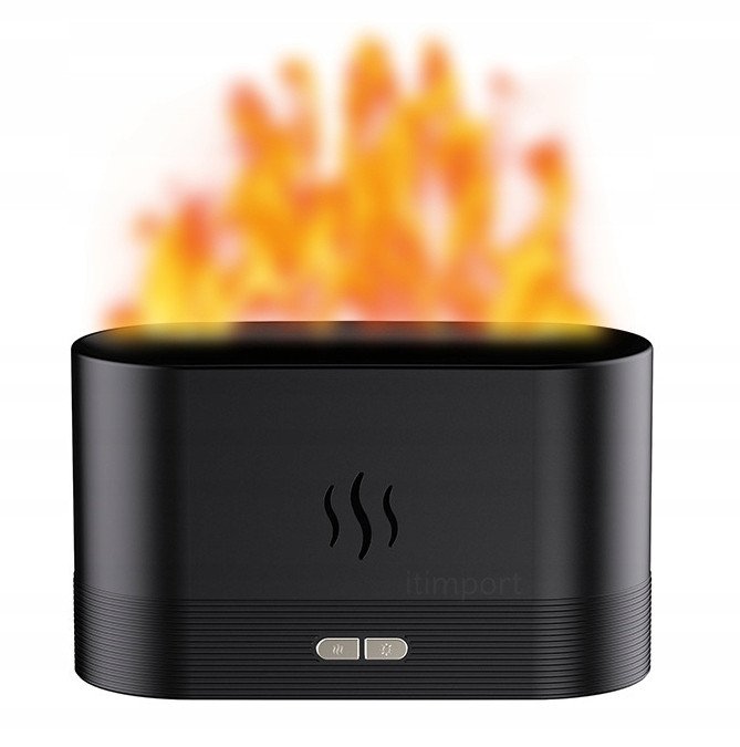 NAWILŻACZ POWIETRZA Dyfuzor OGIEŃ KOMINEK LED 30m2