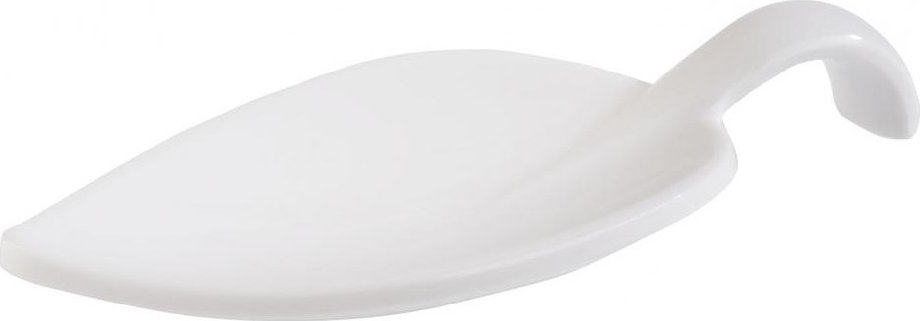 APS Łyżka dip z melaminy LEAF biała