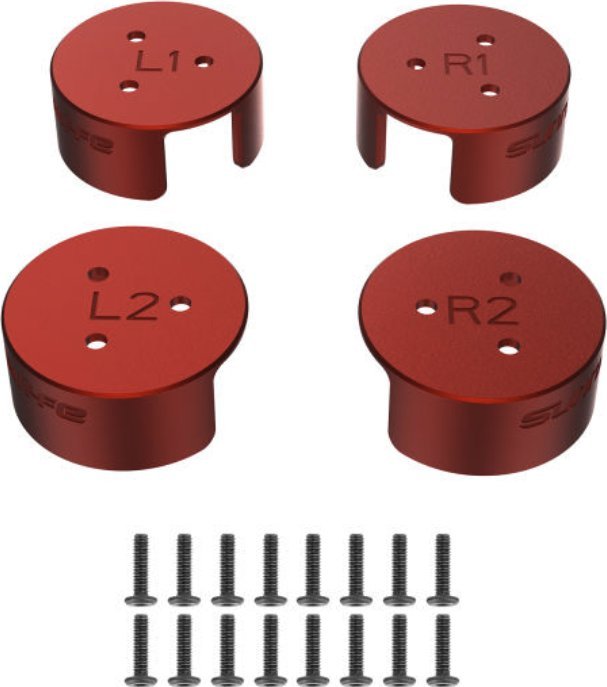 SunnyLife OSŁONY ZAŚLEPKI SILNIKÓW DO DJI AVATA - CZERWONE