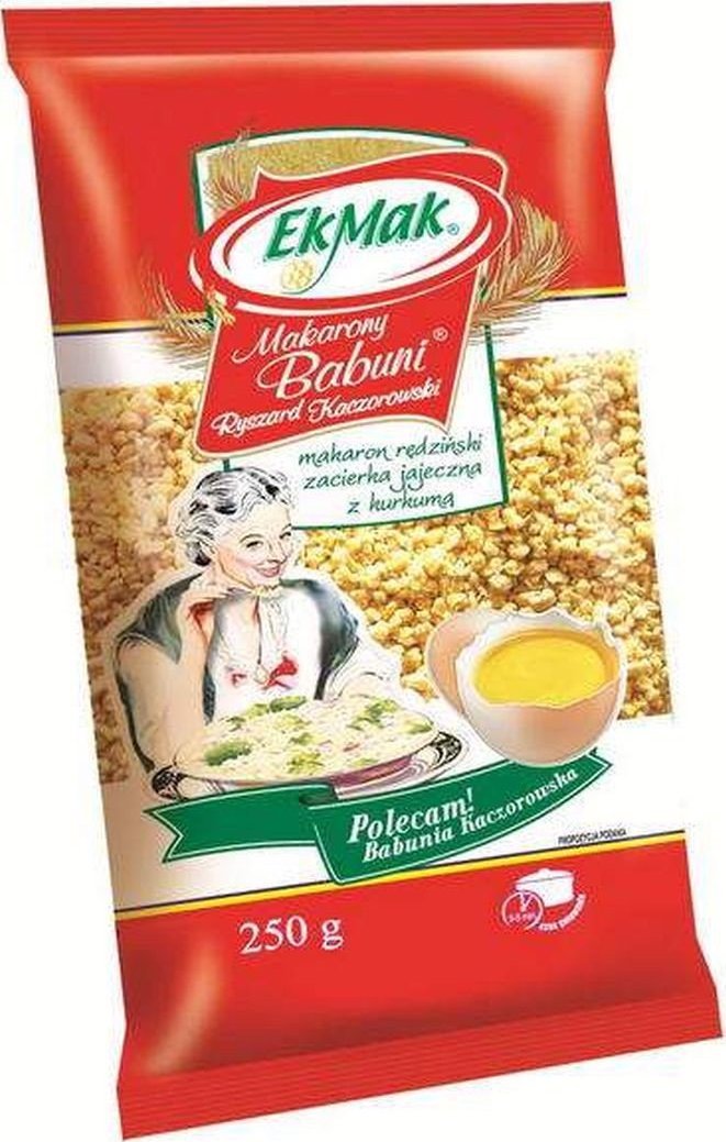 Eko mak Eko Mak Makarony Babuni zacierka jajeczna 250g