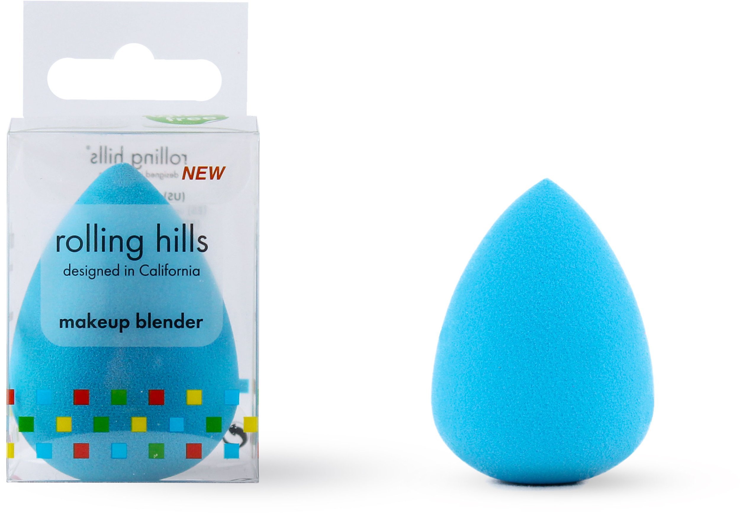 Rolling Hills, Rolling Hills, Makeup Sponge, Sky Blue Unisex