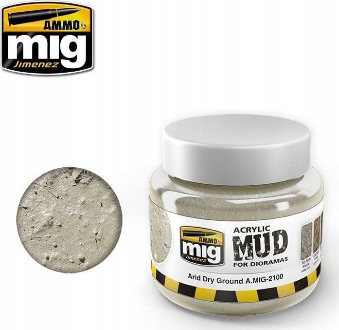Vallejo Ammo: Acrylic Mud for Dioramas - Arid Dry Ground (250 ml)