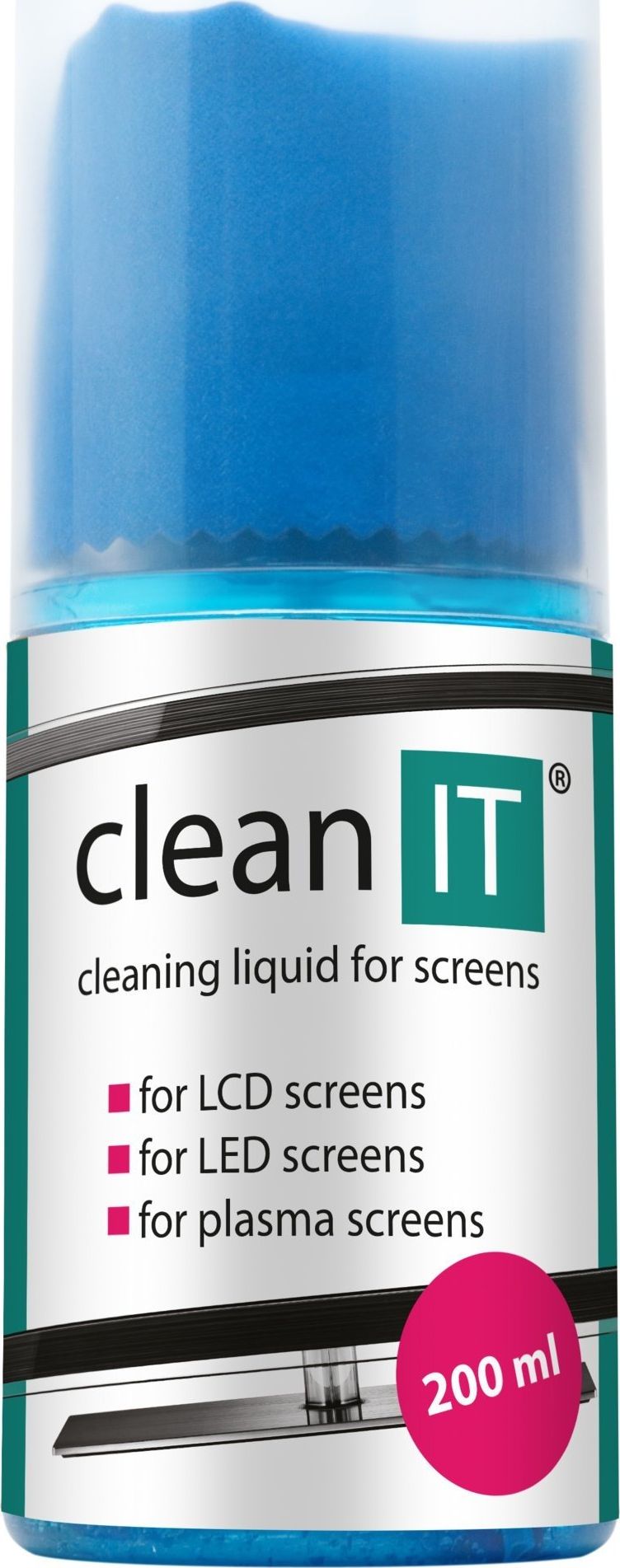 Clean it Zestaw czyszczący płyn + ściereczka do ekranów (CL-180)