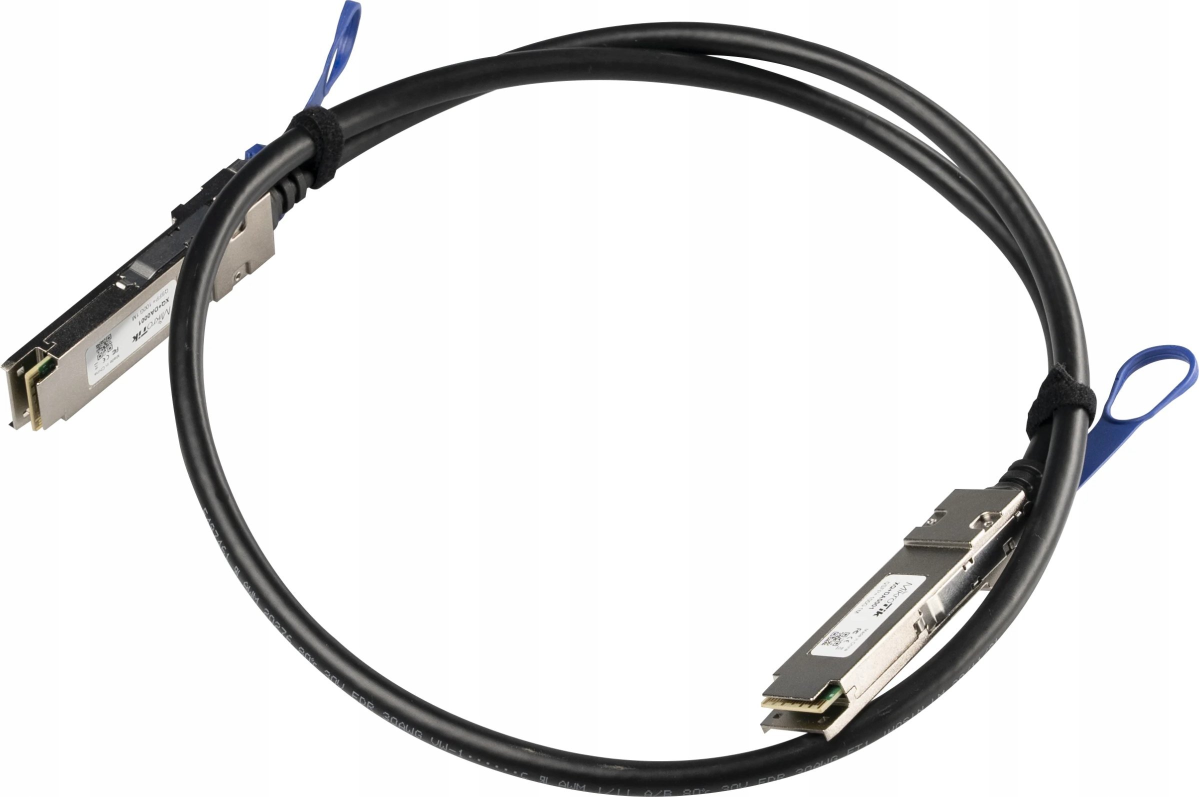 MikroTik Mikrotik XQ+DA0001 kabel InfiniBand 1 m QSFP+ to QSFP+ / QSFP28 to QSFP28 Czarny