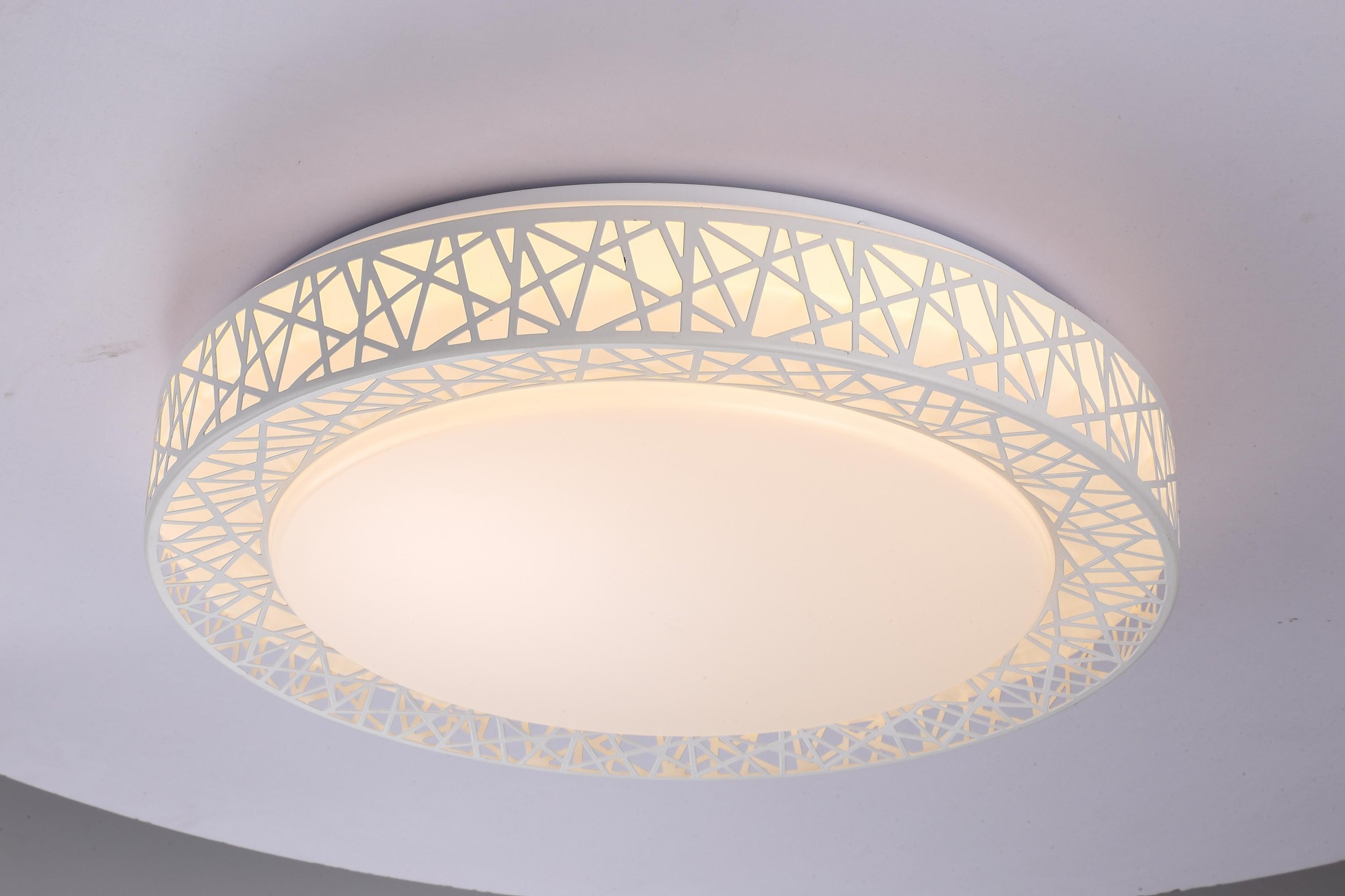 Ceiling LED lamp BALTIK GAISMA, 2 x 60 W, 3000-6000 K, 4200 lm, o50 cm, remote controlled