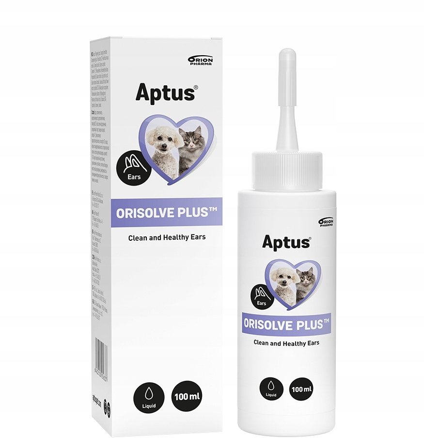 APTUS ORISOLVE Plus higiena uszu pies i kot 100ml