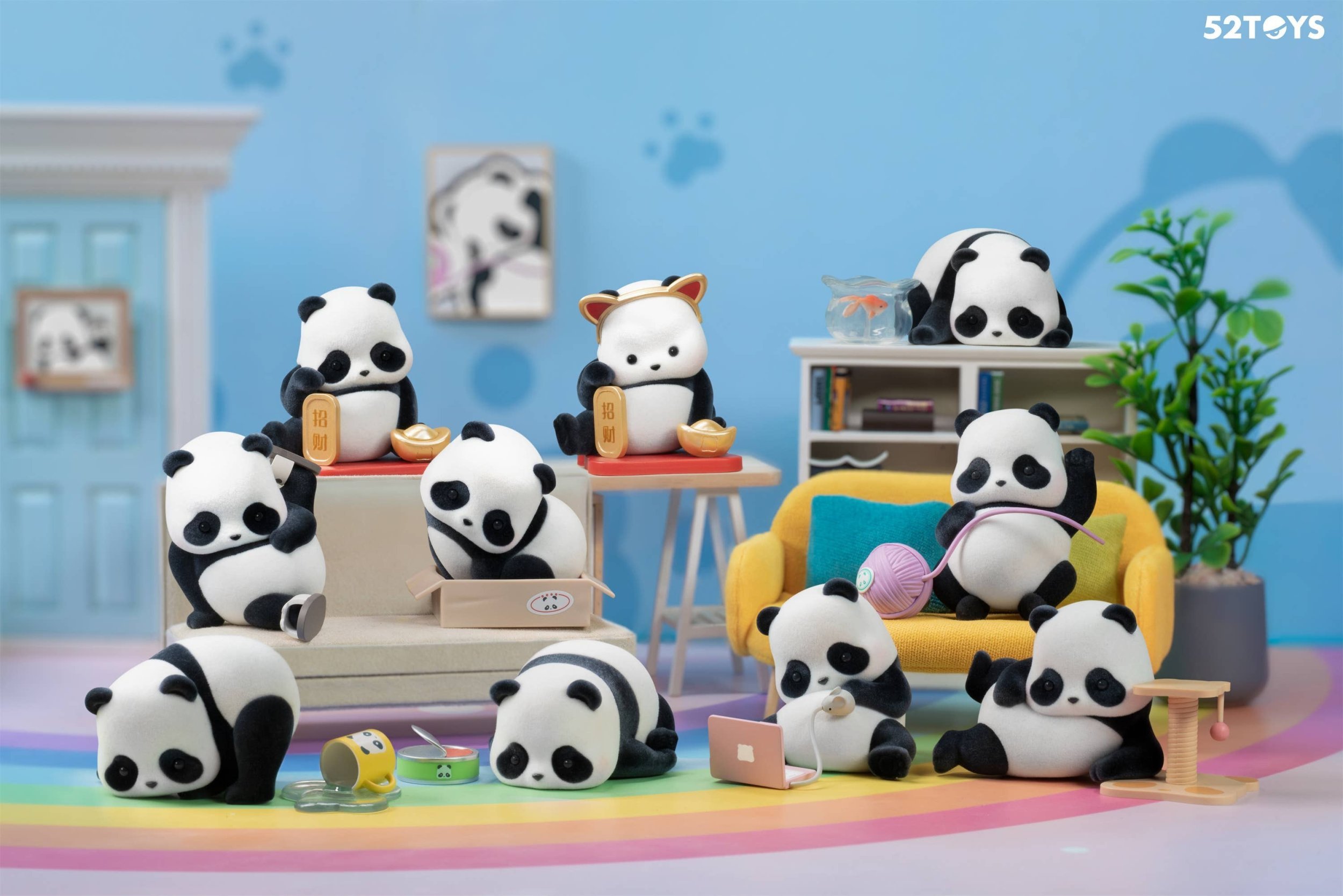 *****POP TOP 52Toys PandaRoll MiauPandy 23153