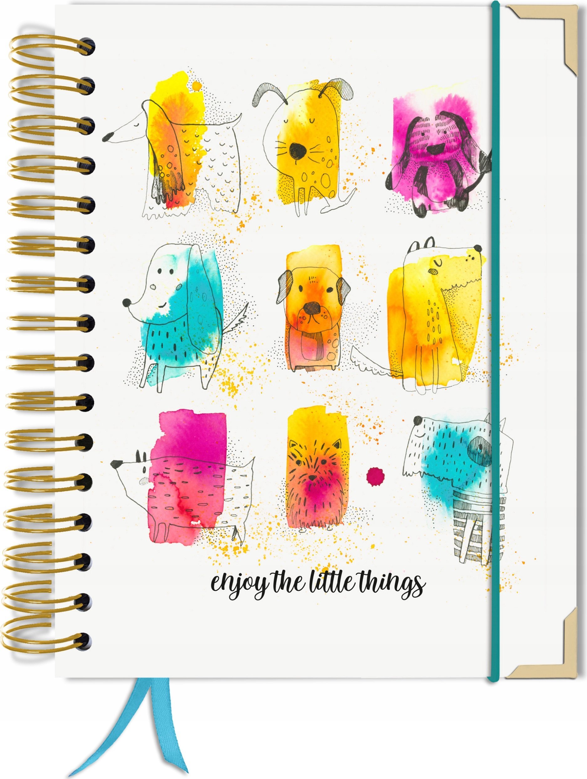 TadaPlanner Bujo bullet 180 stron journal notatnik A5+ kropki pamiętnik