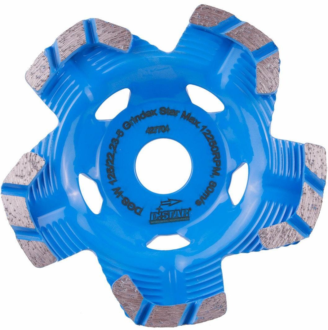 DISC GRINDEX STAR 125 x 22.23mm