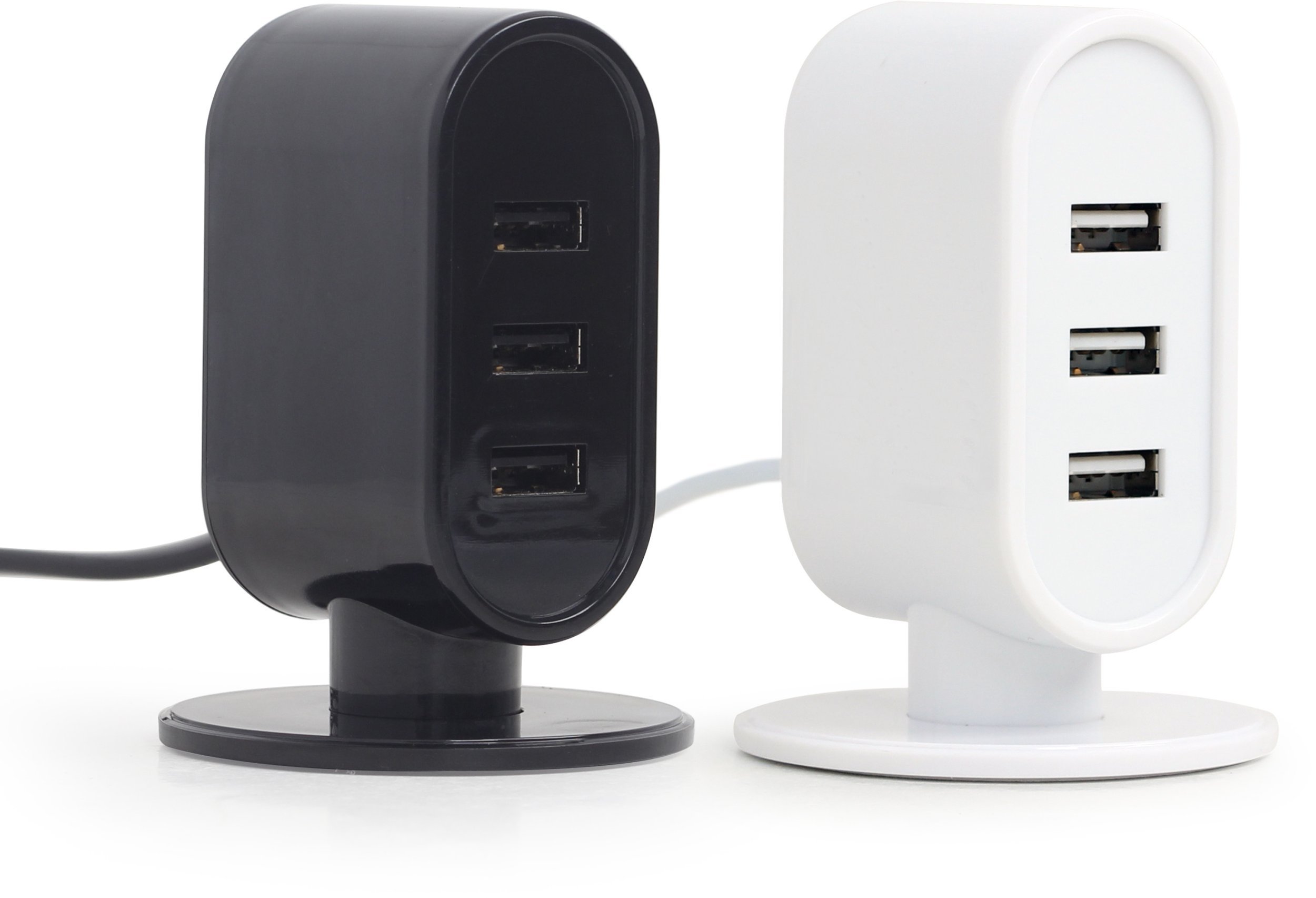EnerGenie USB Desktop Charger Black/White Mix 8716309108645