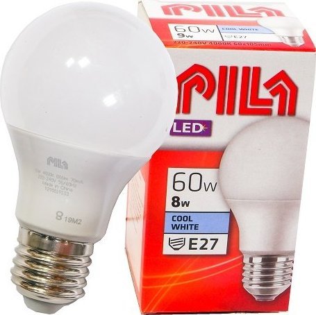 Philips Żarówka LED E27 PILA LED 60W A60 CW FR ND 1CT/6 929002306331