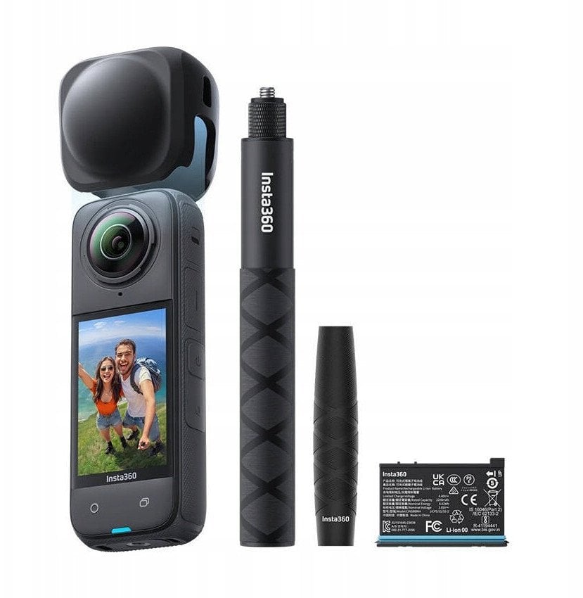 Kamera Insta360 X4 Travel Bundle czarna