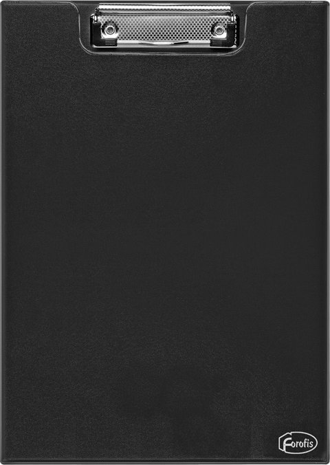 Forofis Klip board z metalowym klipsem A4 FOROFIS zamykany 91243 czarna PVC