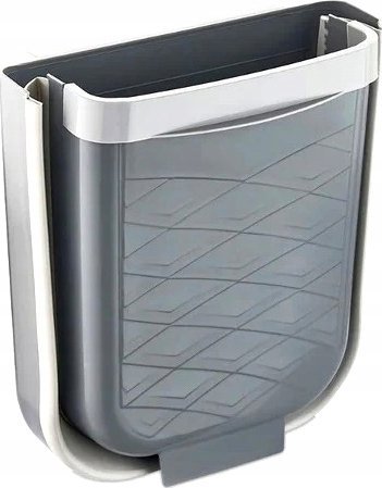 WIADERKO WISZACE SKŁADANE 6 LT. SZARE