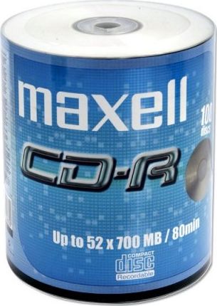 Maxell CD-R 700 MB 52x 100 sztuk (624037.02.CN)