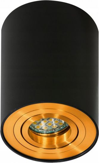 Lampa sufitowa Azzardo Lampa natynkowa tuba czarna AZzardo Bross 1 AZ2955