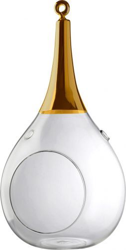 Sompex Latarnia SOMPEX Taura 12 x 23 cm żółta