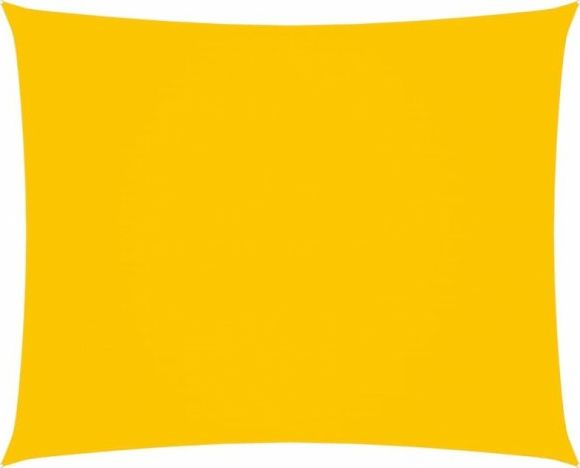 vidaXL Prostokątny żagiel ogrodowy z tkaniny Oxford, 2x3 m, żółty