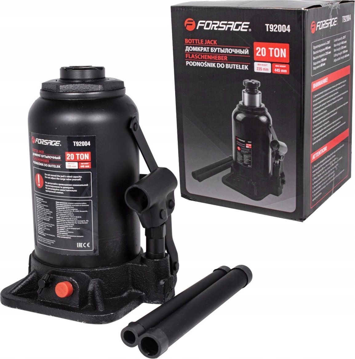 Forsage Podnośnik hydrauliczny słupkowy 20t