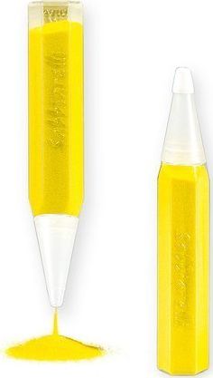 Sabbiarelli Pisak z piaskiem do kolorowania Żółty 3l+ SABBIARELLI