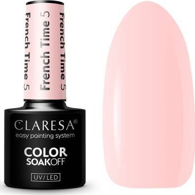 Claresa CLARESA Lakier hybrydowy do paznokci FRENCH TIME - 5 5g