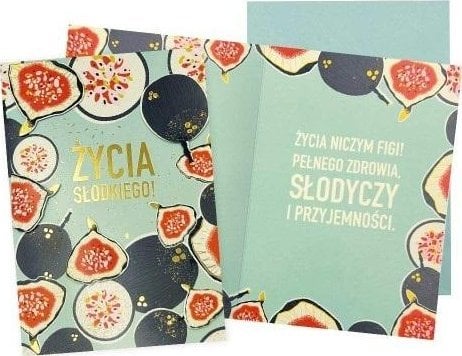 HENRY Karnet B6 Życia słodkiego figi