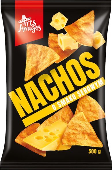 Fanex Nachos serowe tortilla Tres Amigos 500g - Fanex