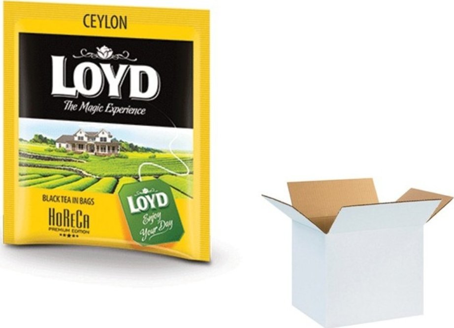 Loyd LOYD Herbata Ceylon kopertowana 500 saszetek (karton zbiorczy)
