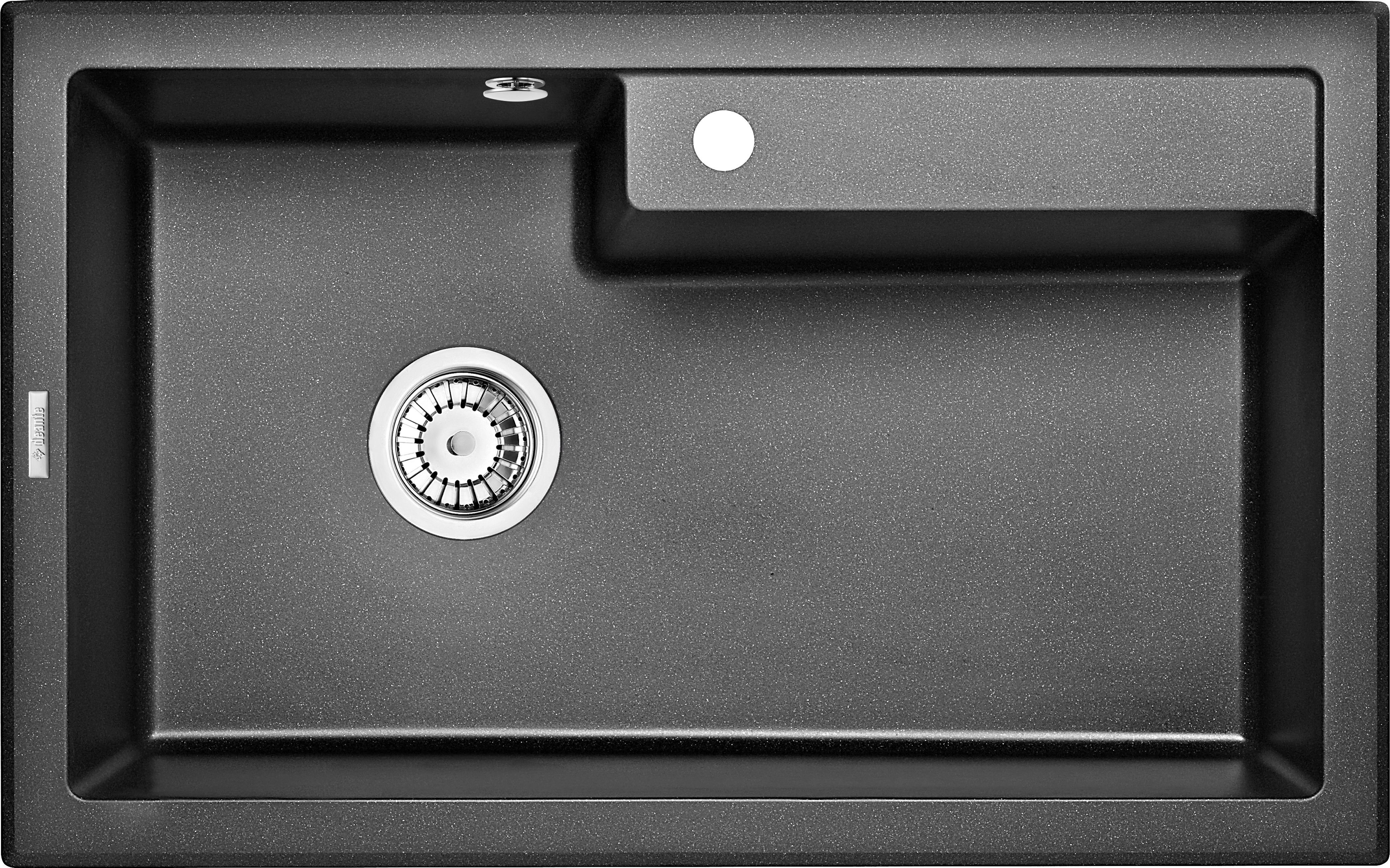 Zlewozmywak Deante . ERIDAN GRAFIT METALIK GRANIT 1K 800X500X220 + SPACE SAVER