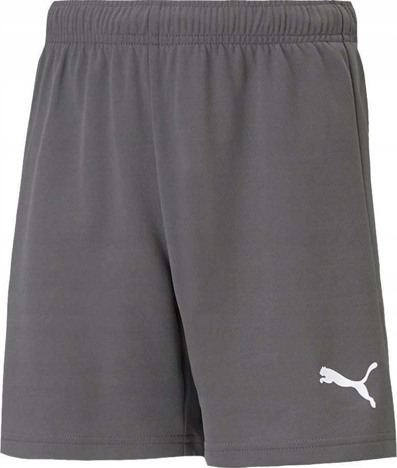 Puma Spodenki dla dzieci Puma teamRISE Short Jr szare 704943 13 140cm