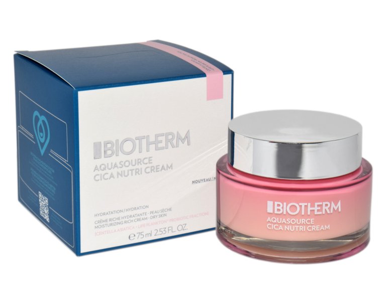 Biotherm Aquasource Cica Nutri Cream Odżywczy Krem Nawilżający Do Skóry Suchej I Bardzo Wrażliwej - 75Ml