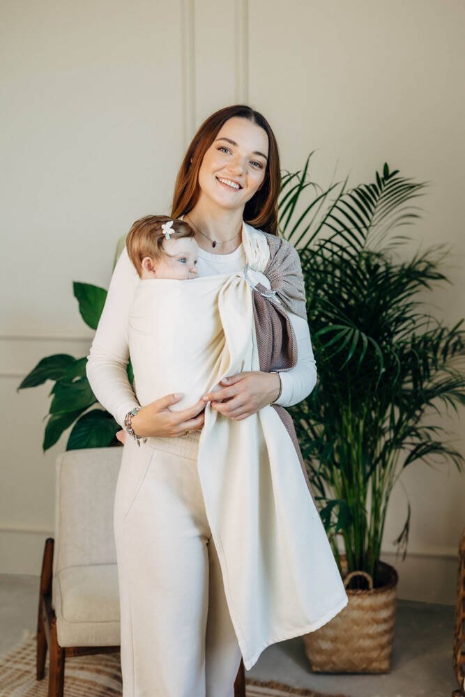 LennyLamb Chusta kółkowa LennyLamb - Jodełka Baby Cupcake 1.8 m.