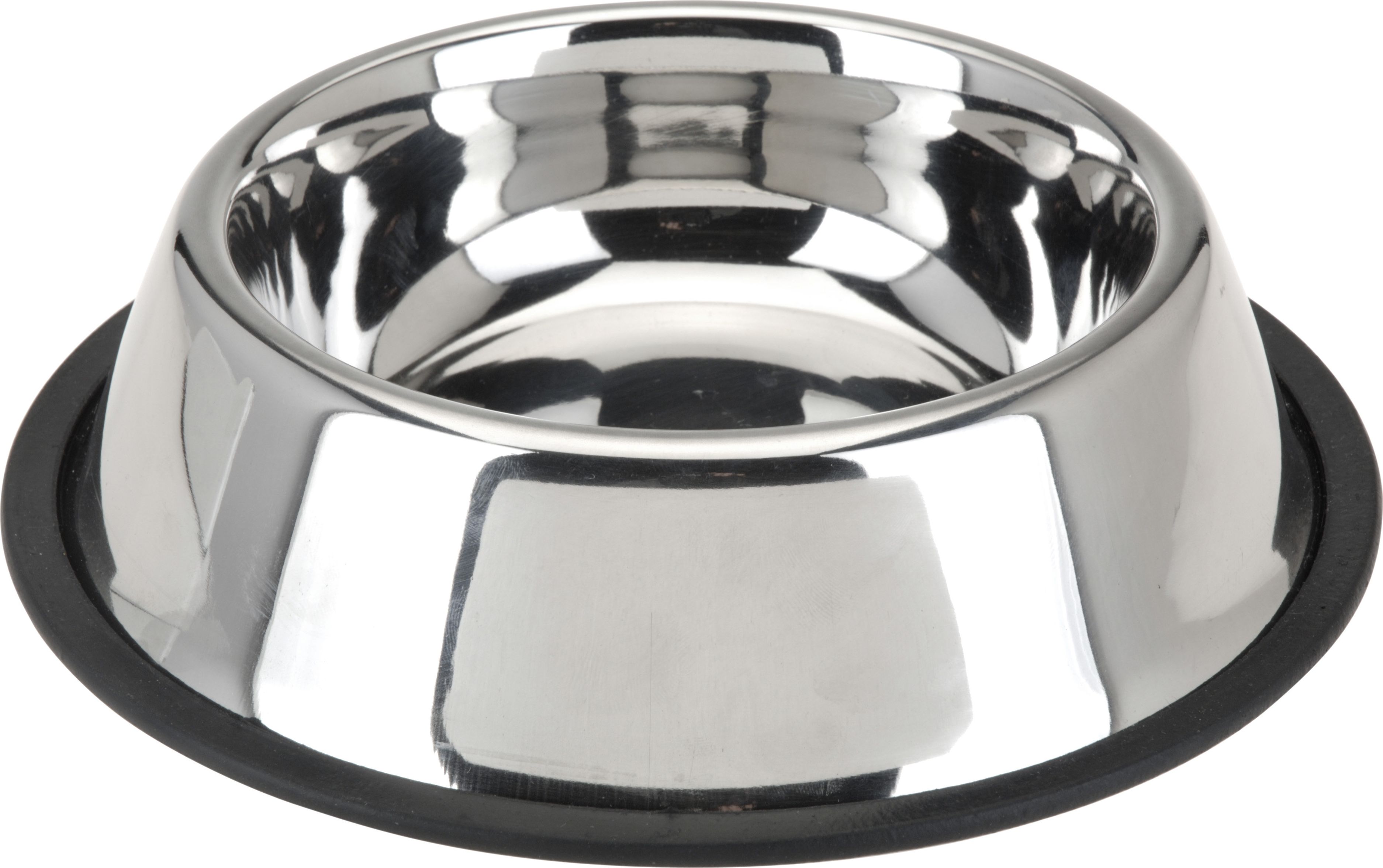 Nerūdijančio plieno dubenėlis su guma 25 cm