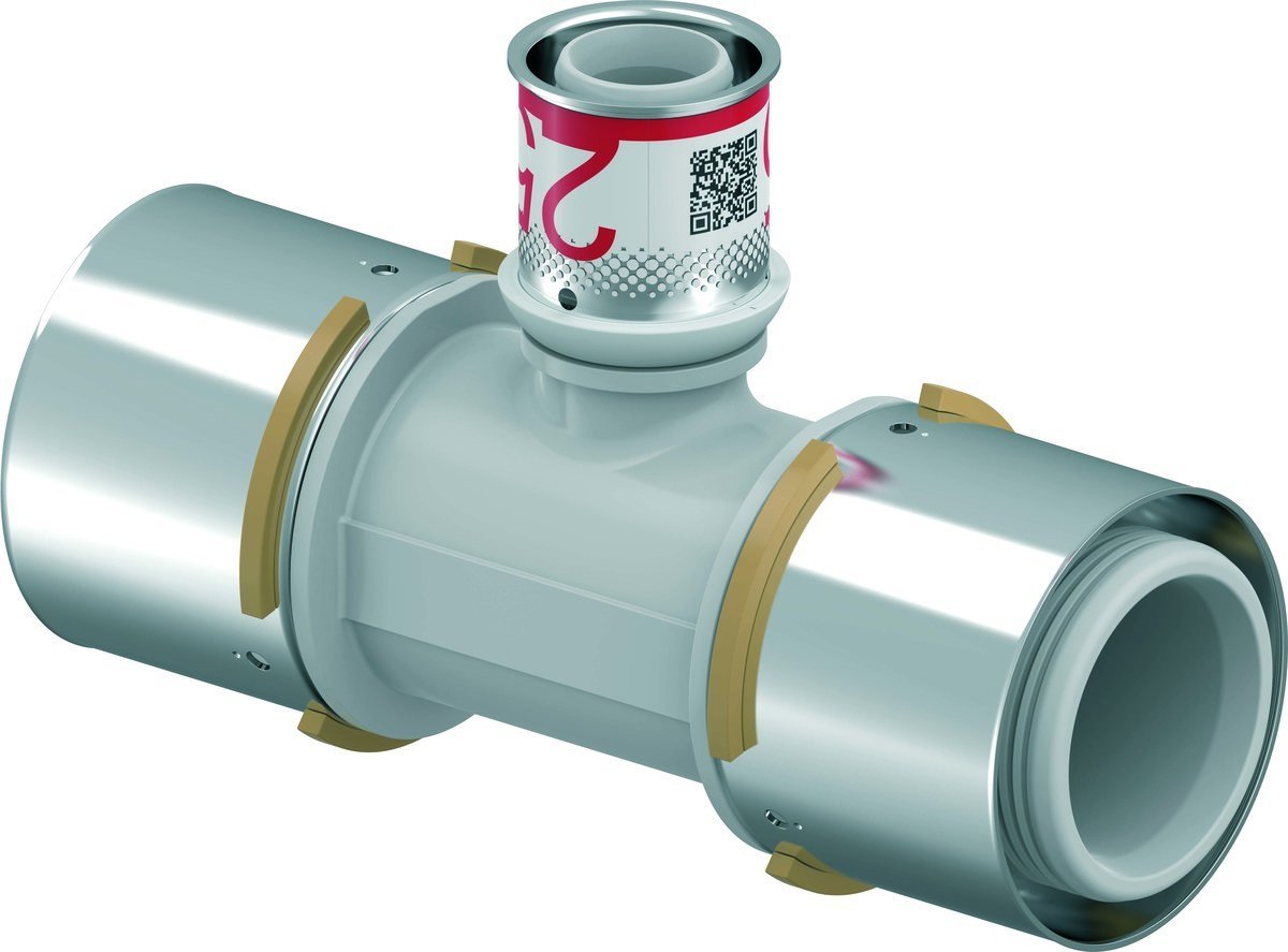 Uponor Uponor S-Press trójnik redukcyjny PPSU 50-25-50