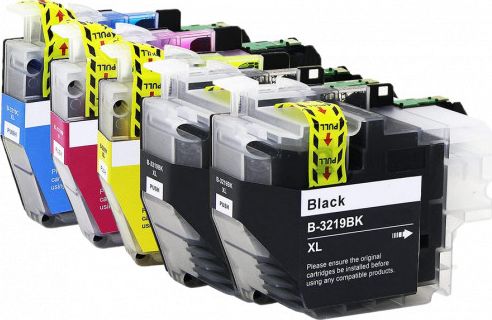 Tusz Brother 5x Tusz Do Brother LC-3219 LC-3217 65/18ml CMYK