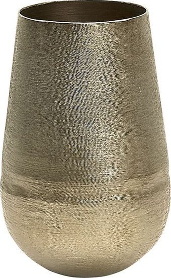 Beliani Wazon na kwiaty metalowy złoty KATCHAL!