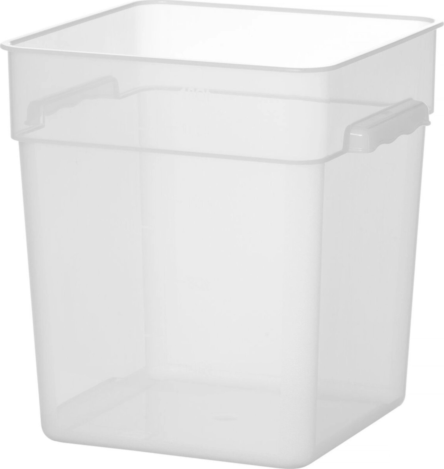 Hendi Pojemnik spożywczy do przechowywania żywności z podziałką 17.2 l 290 x 290 x 320 mm - Hendi 870952 Pojemnik spożywczy do przechowywania żywności