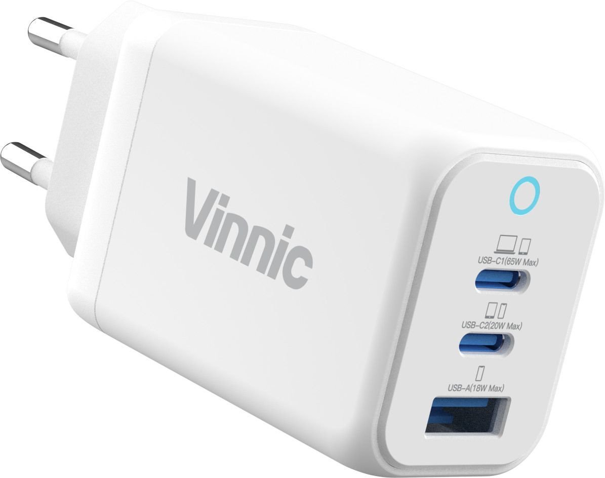 Vinnic FERNOW GaN Charger 45W - CCA, weiß