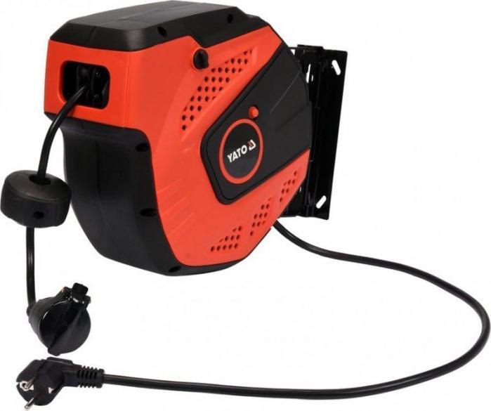 Yato Przedłużacz elekryczny na zwijaku automatycznym 10m YT-81220