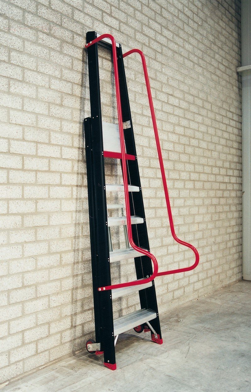 Lero Drabina magazynowa TAURUS TME (wys. 260 cm, 11 stopni)