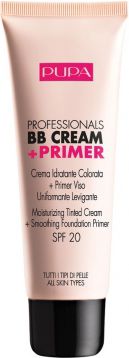 Pupa BB Cream + Primer Normal/Dry Skin Krem BB z bazą pod makijaż 001 Nude 50ml