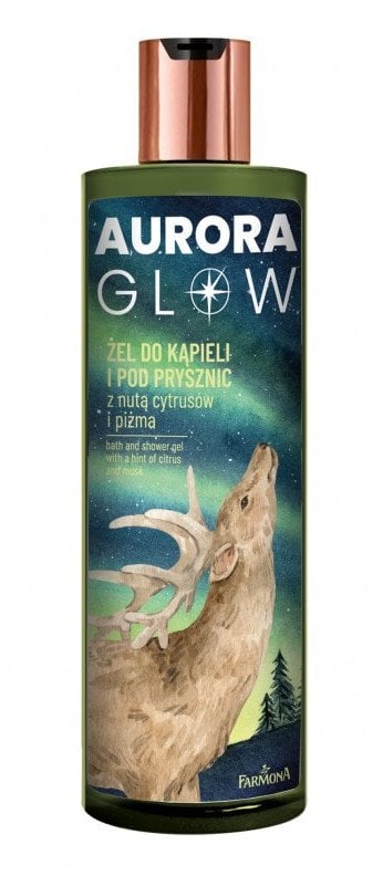 FARMONA Aurora Glow Żel do kąpieli i pod prysznic z nutą cytrusów i piżma 400 ml