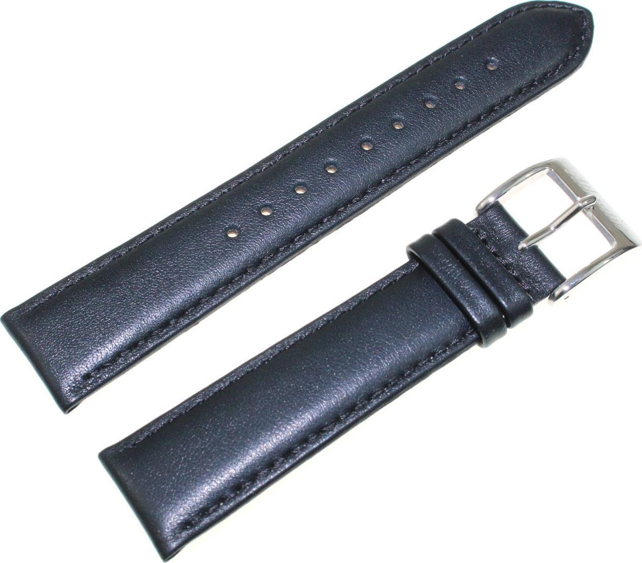 Atlantic Pasek do zegarka Atlantic 20 mm czarny matowy