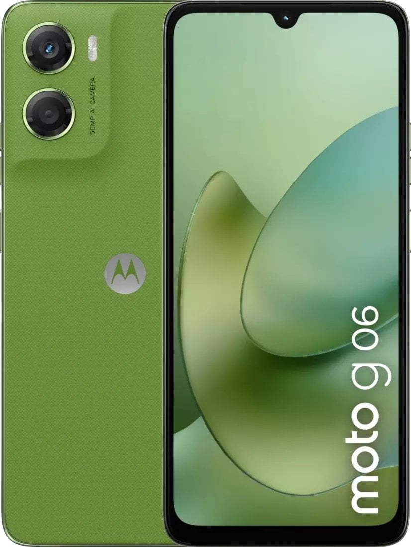 Motorola Moto G06 4/64GB Dual SIM Zielony (Tendril)